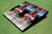 Mississippi State University "M" Field Long Strip Matching Maroon Themed Cornhole Boards