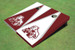 Mississippi State University Bulldog Alternating Triangle Cornhole Boards