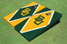 Baylor University BU Alternating Diamond Custom Cornhole Board