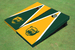 Baylor University Bear Head Alternating Triangle Custom Cornhole Board