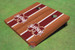 Mississippi State University "M" Maroon Rosewood Matching Long Stripe Cornhole Boards Mississippi State University "M" Maroon Rosewood Matching Long Stripe Cornhole Boards