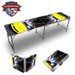 Corvette Yellow Themed 8ft Tailgate Table Corvette Yellow Themed 8ft Tailgate Table