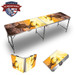 Deer Sunset Themed 8ft Tailgate Table Deer Sunset Themed 8ft Tailgate Table