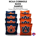 Georgia Southern University "GS" Rosewood Alternating Long Stripe Custom Cornhole Board
