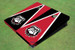 University Of Georgia Bulldog Mark Alternating Triangle Cornhole Boards