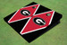 University Of Georgia "G" Red And Black Matching Diamond Cornhole Boards University Of Georgia "G" Red And Black Matching Diamond Cornhole Boards