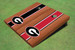 University Of Georgia "G" Rosewood Alternating Long Stripe Cornhole Boards