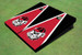 University Of Georgia "Hairy Dawg" Red And Black Matching Triangle Cornhole Boards