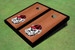 University Of Georgia "Hairy Dawg" Black Rosewood Matching Borders Cornhole Boards