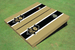University Of Central Florida "Knightro" Black And Gold Matching Long Stripe Custom Cornhole Board