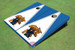University Of Kentucky Wildcat White And Blue Matching Triangle Cornhole Boards