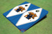 University Of Kentucky Wildcat White And Blue Matching Diamond Cornhole Boards