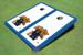 University Of Kentucky Wildcat White Matching Border Cornhole Boards