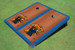 University Of Kentucky Wildcat Blue Rosewood Matching Borders Cornhole Boards