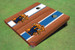 University Of Kentucky Wildcat Rosewood Alternating Long Stripe Cornhole Boards University Of Kentucky Wildcat Rosewood Alternating Long Stripe Cornhole Boards