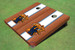 University Of Kentucky Wildcat White Rosewood Matching Long Strip Cornhole Boards