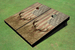Custom American Flag With Deer Custom Cornhole Board Custom American Flag With Deer Custom Cornhole Board
