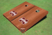 Mississippi State University Solid Rosewood Cornhole Boards