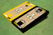 Appalachian State University "A" Alternating Basketball Court Custom Cornhole Boards
