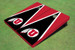 University Of Utah 'U' Black And Red Matching Triangle Cornhole Boards