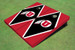 University Of Utah 'U' Black And Red Matching Diamond Cornhole Boards