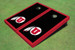 University Of Utah 'U' Black Matching Border Cornhole Boards University Of Utah 'U' Black Matching Border Cornhole Boards