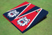 Fresno State Bulldog 'Dog Face' Alternating Triangle Cornhole Boards