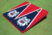 Fresno State Bulldog 'Dog Face' Navy Blue And Red Matching Triangle Cornhole Boards Fresno State Bulldog 'Dog Face' Navy Blue And Red Matching Triangle Cornhole Boards