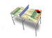Beach Life Portable Table Tennis Ping Pong Folding Table w/Accessories Beach Life Portable Table Tennis Ping Pong Folding Table w/Accessories