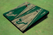 University Of South Florida Alternating Wood Look Triangle Cornhole Boards