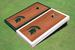 Michigan State University Rosewood Alternating Border Cornhole Boards Michigan State University Rosewood Alternating Border Cornhole Boards