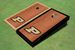 Purdue University Rosewood Alternating Border Cornhole Boards