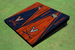 University of Virginia Alternating Wood Look Triangle Cornhole Boards University of Virginia Alternating Wood Look Triangle Cornhole Boards