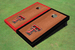 Texas Tech University Rosewood Alternating Border Cornhole Boards