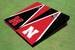 University of Nebraska Alternating Triangle Cornhole Boards