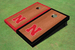University of Nebraska Rosewood Alternating Border Cornhole Boards