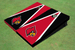 University of Louisville Alternating Triangle Cornhole Boards
