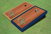 Georgia Tech Rosewood Alternating Border Cornhole Boards