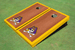East Carolina University Yellow Rosewood Matching Borders Cornhole Boards