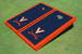 University of Virginia Navy Matching Border Cornhole Boards