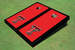 Texas Tech University Red Matching Border Cornhole Boards