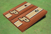 Purdue University Gold Rosewood Matching Long Strip Cornhole Boards Purdue University Gold Rosewood Matching Long Strip Cornhole Boards