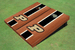 Purdue University Black Rosewood Matching Long Stripe Cornhole Boards Purdue University Black Rosewood Matching Long Stripe Cornhole Boards