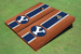 Brigham Young University BYU Navy Rosewood Matching Long Stripe Cornhole Boards