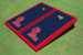 University Of Mississippi Navy Matching Border Cornhole Boards