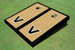 Vanderbilt University Gold Matching Border Cornhole Boards