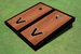 Vanderbilt University Black Rosewood Matching Borders Cornhole Boards