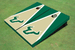 University Of South Florida Gold And Green Matching Triangle Cornhole Boards