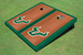 University Of South Florida Green Rosewood Matching Borders Cornhole Boards University Of South Florida Green Rosewood Matching Borders Cornhole Boards