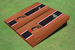 University Of Cincinnati Black Rosewood Matching Long Strip Cornhole Boards